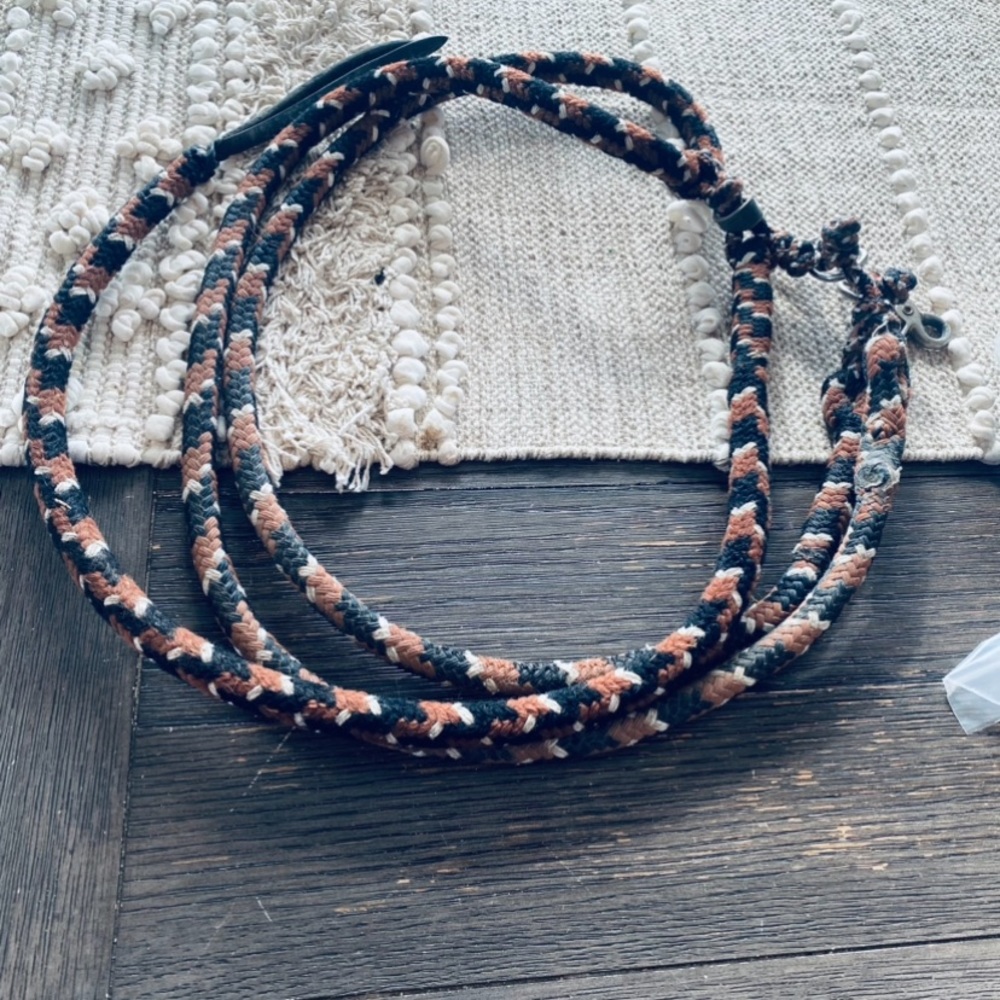 40 inch Romel rope reins - $25- good condition.
